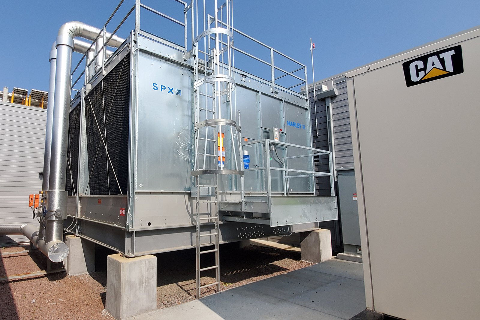 North Central Health Care Aquatic Center AHU and Generator